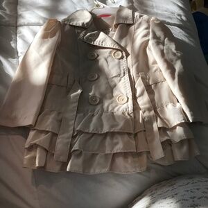 Toddlers Ruffle trench